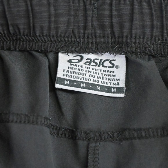 Ascis M x 9" Dark Gray Heather Zip Pocket Cargo‎ Athletic Shorts - Picture 3 of 5